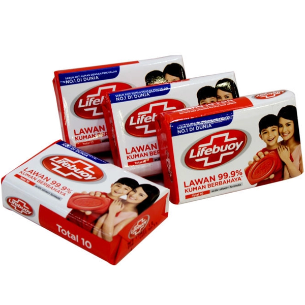 صابون بدن آنتی باکتریال لایف بوی اندونزیایی 60 گرم | Indonesian Lifebuoy Antibacterial Body Soap 60g
